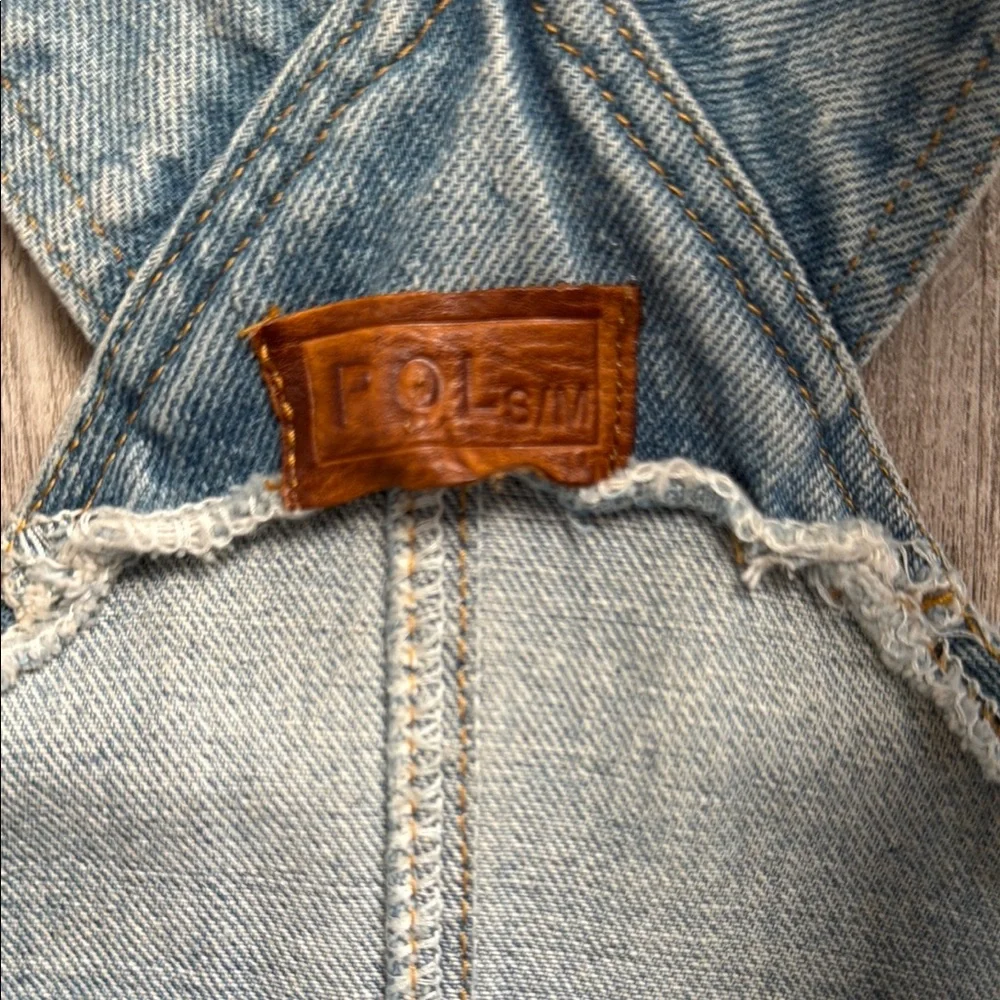 POL Denim Overall Dress - NWOT - Picture 2 of 10